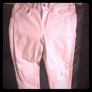 White jeans